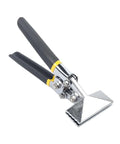 Sheet Metal Bending Pliers Set, Two Pack Three And A Quarter Inch Hand Tools For Metal Forming, nickel plated steel, ergonomic grips