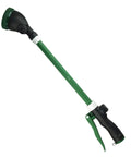 Heavy Duty 21 Inch Watering Wand With Pivoting Head And Ergonomic Handle, Adjustable Sprayer, Six Watering Patterns