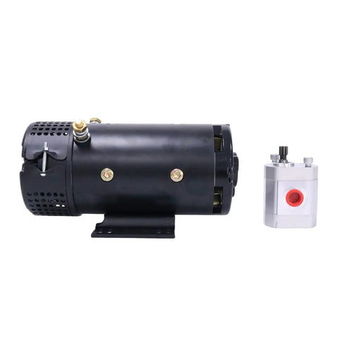 24V Hydraulic Pump Electric Motor Replacement For Skyjack SJIII Scissor Lift Units 161936 161937 Zero Drama Install And Straight Shooter Power Delivery For Your Job Site Fleet