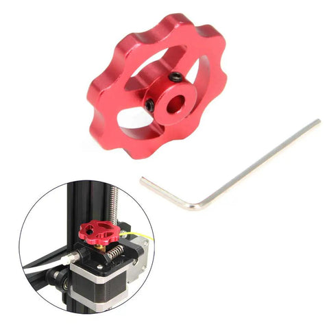 Top Shelf Aluminum Extruder Hand Twist Nut Compatible With Creality CR10 Ender 3 37Mm Badass Cam Knob Quick Swap Filament Feeder Dial No Fuss Smooth Operator Build