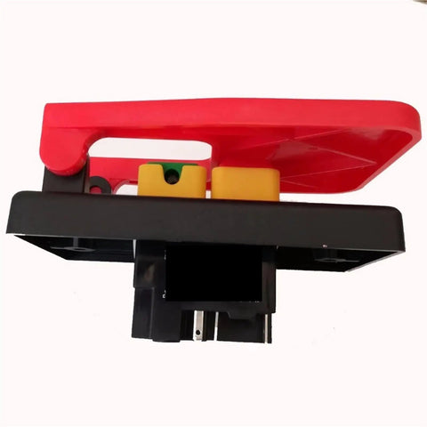 Heavy Duty Electromagnetic Pushbutton Paddle Switch For Table Saws 220V To 240V 16A 5E4 Safety Switch With Emergency Stop Cover