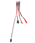 20A Brushed RC ESC With 2KHz Forward Reverse Brake For 2S RC Cars Boats And Tanks High Precision Lightweight Motor Speed Controller