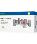 Product packaging for Wall Mount Accessory Holder For V7 Through V15 Vacuum Attachments Docking Station Organizer