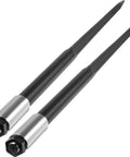 Beefy 49 Inch Hay Bale Spear Spike With Quick Attach 4000 Lb Capacity Square Bale Forks Bale Hay Spike With Hex Nut And Sleeve