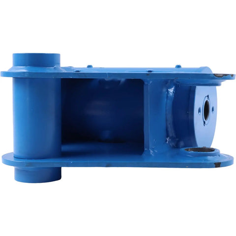 Hydraulic Platform Rotate Actuator Replacement For Boom Lift SX-150 SX-180 Tough As Nails Workhorse Spare Part side view, blue metal casing.