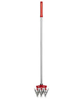 Disc Cultivator Heavy Duty Garden Tool With ComfortGEL Grip Adjustable Six And A Half Inch Metal Tines for weeding and tilling