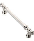 Single piece from 10 Pack Brushed Satin Nickel Cabinet Pulls With 5 Inch Hole Centers Vintage Kitchen Hardware Handles For Cabinets Drawers And Closets Easy Install Solid Metal Construction Durable Satin Finish Modern Yet Classic Home Upgrade