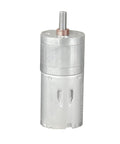 Two Pack 6-12V DC Gear Motors With Double Shaft High Torque Quiet 350 RPM All Metal Gears Durable For Smart Robot Cars And DIY Toys