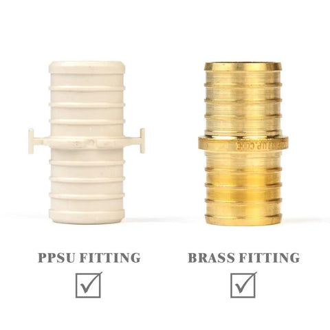 PPSU and brass PEX fittings for the PEX Crimp Ring Removal Tool For 1/2 Inch 3/4 Inch 1 Inch F1807 Copper Rings Decrimping Tool
