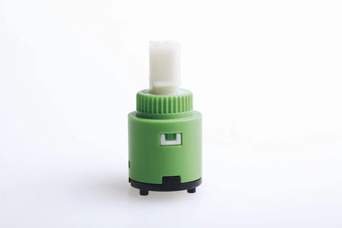 Kitchen Faucet Valve Kit GP1093674 Ceramic Design Replacement Part, green and white component, vertical view