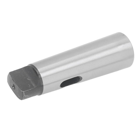 Steel Morse taper drill sleeve reducing adapter for taper-shank tools, side view