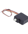 High Performance RC Steering Servo Motor For Rc Cars 16101 16102 16103 16201 with wires, lightweight plastic housing for easy installation.