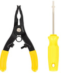 Sprinkler Head Adjustment Tool And Rotor Removal Kit For Lawn Irrigation Systems Includes Screwdriver with yellow handles
