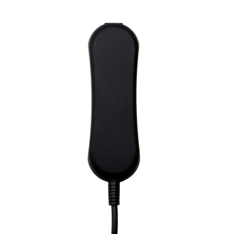 Back view of 4 Button 5 Pin Prong USB Backlit Handheld Remote For Lift Chairs And Power Recliners, Compatible With Okin Limoss Kaidi Mulin FBS