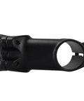Side view of Dope 31.8mm Mountain Bike Stem 60mm Length 25 Degree Rise Aluminum Alloy Black Short Handlebar Stem
