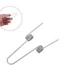 Upgrade Your Kitchen With 4 Pack Stainless Steel Dual Torsion Spring Kit For Garbage Can Press Top Lid, Smooth Silent Lid Operation, Easy DIY Fix For Trash Bin Repair And Maintenance, stainless steel spring