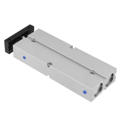 True Shop Grade Double Acting Pneumatic Air Cylinder Forged From Heavy Duty Aluminum Alloy Featuring A Smooth 100Mm Stroke And Tight 20Mm Bore Built To Handle The Daily Grind In Any Local Garage