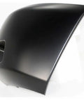 Slick Chrome Bumper Face Bar Caps Kit For Chevy Silverado 1500 Base And Lt And Ltz Models From 2007 To 2013 Heavy Steel Build With Plastic Inserts Perfect Upgrades For Your Rides Front End Upgrade, black steel bumper cap, front view
