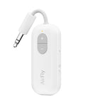 Wireless Bluetooth Audio Transmitter For AirPods And Headphones With 20 Plus Hour Battery, 3.5mm Aux Jack
