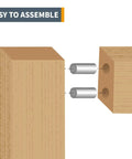 Hardened Steel Dowel Pins 1/2 Inch Heat Treated Precision Alignment Pins, 4 Pack For Hinges and Joints Assembly Illustration