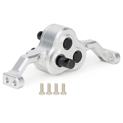 Underdrive 30 Percent Aluminum Transfer Case Gearbox For One Tenth RC Crawler Cheater Rigs With 70mm Width And Three Shaft Options