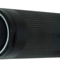 Close-up of the textured grip handle on Stinger DS HL 800 Lumen Rechargeable LED Flashlight with Dual Switches and 12 Volt DC Charger