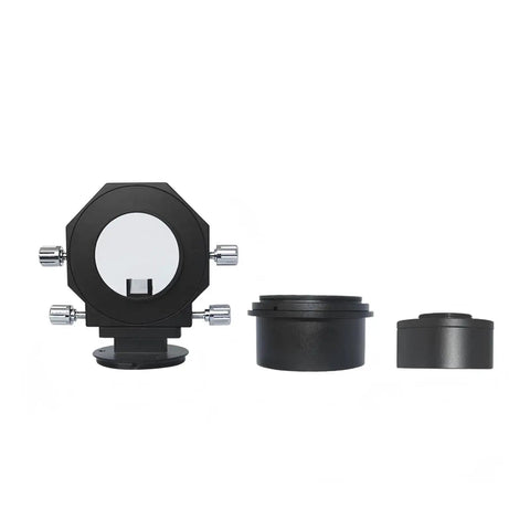 Aluminum Alloy Precision Off Axis Guider for Astrophotography, Fast Setup OAG Accessory, components on white background.