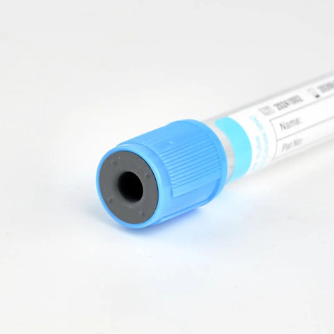 3ml PT Vacuum Specimen Collection Tubes with Blue Cap Durable PET Lab Tubes for Vet and Pet Testing Easy to Handle and Transport