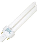 10 Pack 18W 3500K Double Tube CFL Lamp 2 Pin G24d-2 Base Ecologic Energy Saving Design 82 CRI Long Life About 10,000 Hours For Magnetic Ballasts Great For Home And Office Use