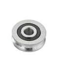 Heavy Duty Steel V Groove Wheel, Dead Nuts Smooth Sliding Gate Caster With U Bracket, built tough for doors and garage tracks.