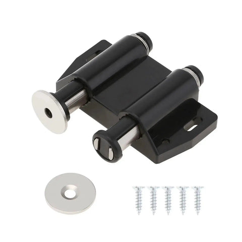 Six Piece Magnetic Push Latch Kit For Cabinet Doors Wardrobe Shutter Cupboard Double Touch Catch No Sweat Install And Reliable Hold