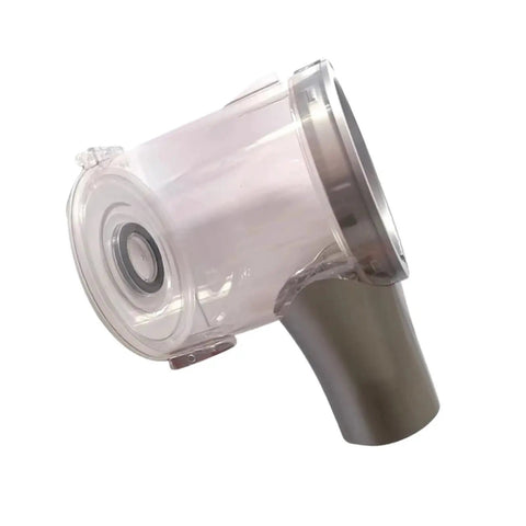 SWNCTMAKS Dust Box Compatible For Airbot Aura VC801 Wireless Vacuum Replacement clear dust chamber side view