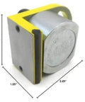 Side view of MagMount 150 GripRight 90 Degree Switchable Magnet For Industrial Fixtures And Work Benches Heavy Duty