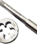 9/16-24 UNEF HSS Right Hand Tap And Die Set For Machine Work, Pro Grade, Durable High Speed Steel Tools