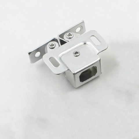 Stainless Steel Cabinet Door Latch Roller Catch Ball Catch Hardware Set in Silver Finish