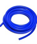 Coiled blue silicone vacuum hose from Blue Silicone Vacuum Hose Kit For Automotive Engine Turbo DIY Intake Or Radiator Hoses Universal High Performance 130 Psi 23Ft Total Length With ID 3Mm 4Mm 8Mm 10Ft 10Ft 3Ft Sections And Included Zip Ties And Clamp Kit