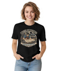 Rad Vintage Engineer T-Shirt With Blueprint Garage Design For Real Mechanics And Fabrication Geeks Who Love Drawing Sketches And Building Cool Stuff In The Shop Or At Home, black, unisex, cotton, casual wear, featuring design.