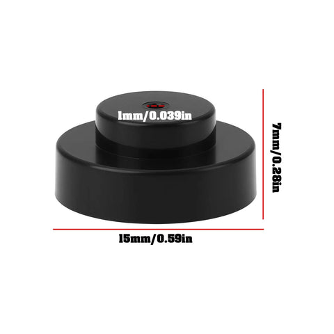 Upper Jet Nozzle S129 Replacement 1.0mm Plastic Nozzle For Sodick EDM Wire Cut Machines 15x7mm