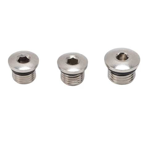 First Stage Scuba Regulator Five Port Chrome Plated Brass Construction Pro Grade Durable Underwater Diving Gear hex screws detail