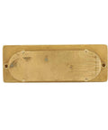 Back view of Recessed Brass Cabinet Handle For Kitchen Cabinets Cupboards Wardrobes And Drawers Hidden Flush Mount Pull