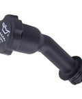 Engine Oil Filler Tube With Cap Assembly For Chevy Silverado S10 Blazer 4.3L 5.3L 6.0L, black plastic with oil symbol