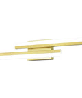 24 Inch LED Vanity Light Bar in Brushed Gold Finish for Modern Bathrooms, over mirror, shadow free illumination, rust resistant