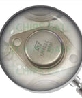 Five Pack New LM323K IC Chips close-up in durable packaging for power regulation projects in industrial automation gear.