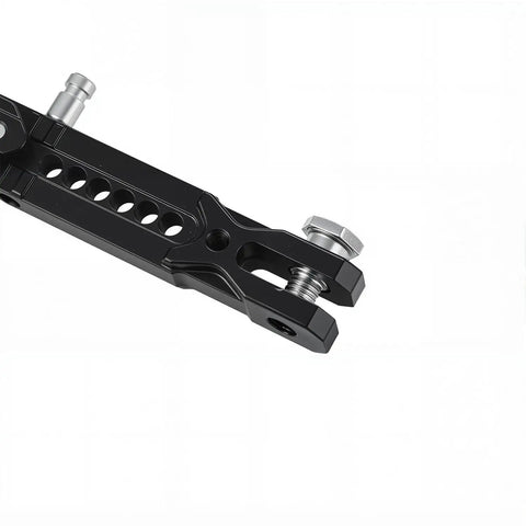 Side view of Electric Dirt Bike Kickstand For Tuttio Tutti Soleil 01 Electric Model Non Slip Aluminum Alloy Side Stand With Easy Installation