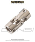 2 Pack Universal Motor Shaft Couplings 8mm To 8mm With Screws, High Quality Wear Resistant Joint Shaft Couplers For Motors, RC Cars, Drones, Robotics, And DIY Projects, silver metal coupling