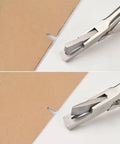 Stainless Steel Ear Notcher And V Shaped Cutter Pliers For Pigs U Notch And V Notch Ear Marking Tool Pro Grade Piglet Identification
