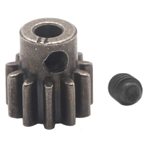 Traxxas Compatible Metal Spur Gear 45T Mod 0.8 And 32P Pinion 11T 3.175mm Upgrade Kit for TRX 4 TRX 6 RC Cars, close-up view