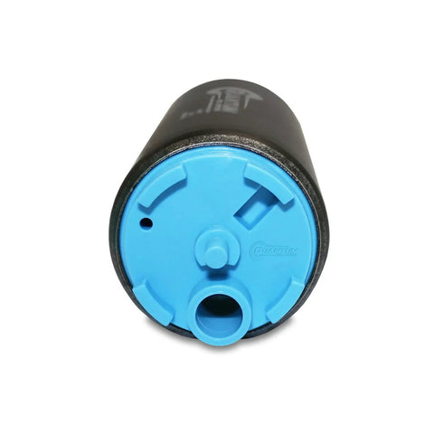 Front view of 255 LPH In Tank Fuel Pump With Installation Kit For Universal Fit High Flow Upgrade For Your Ride Auto Enthusiast Preferred Interchangeable With GSS341 Low Amp Draw At 45 PSI And 60 PSI Reliable Performance