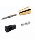Walking Stick Hardware Kit With Steel Spike Ferrule Rubber Foot And Aluminum Insert For Pro Grade Hand Crafted Cane Easy To Assemble Woodworking Kit For Indoor And Summer Use Anytime components