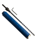 1-1/2 Inch Diamond Dry Core Bit For Brick And Block With SDS Plus Pilot Bit Adapter And 9.5 Inch Drilling Depth